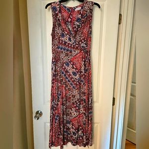 Calvin clean wrap dress size 12